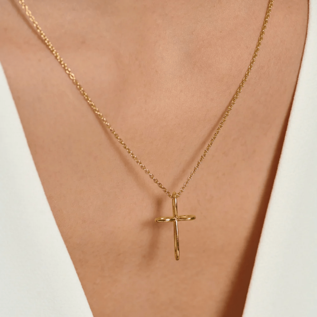 Infinite Hope Cross Necklace - Lizzy G's Fine Gifts