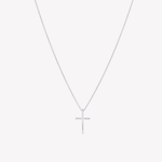 Infinite Hope Cross Necklace - Sterling Silver - Lizzy G's Fine Gifts