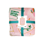 It's Mahj Time Plush Blanket - Lizzy G's Fine Gifts