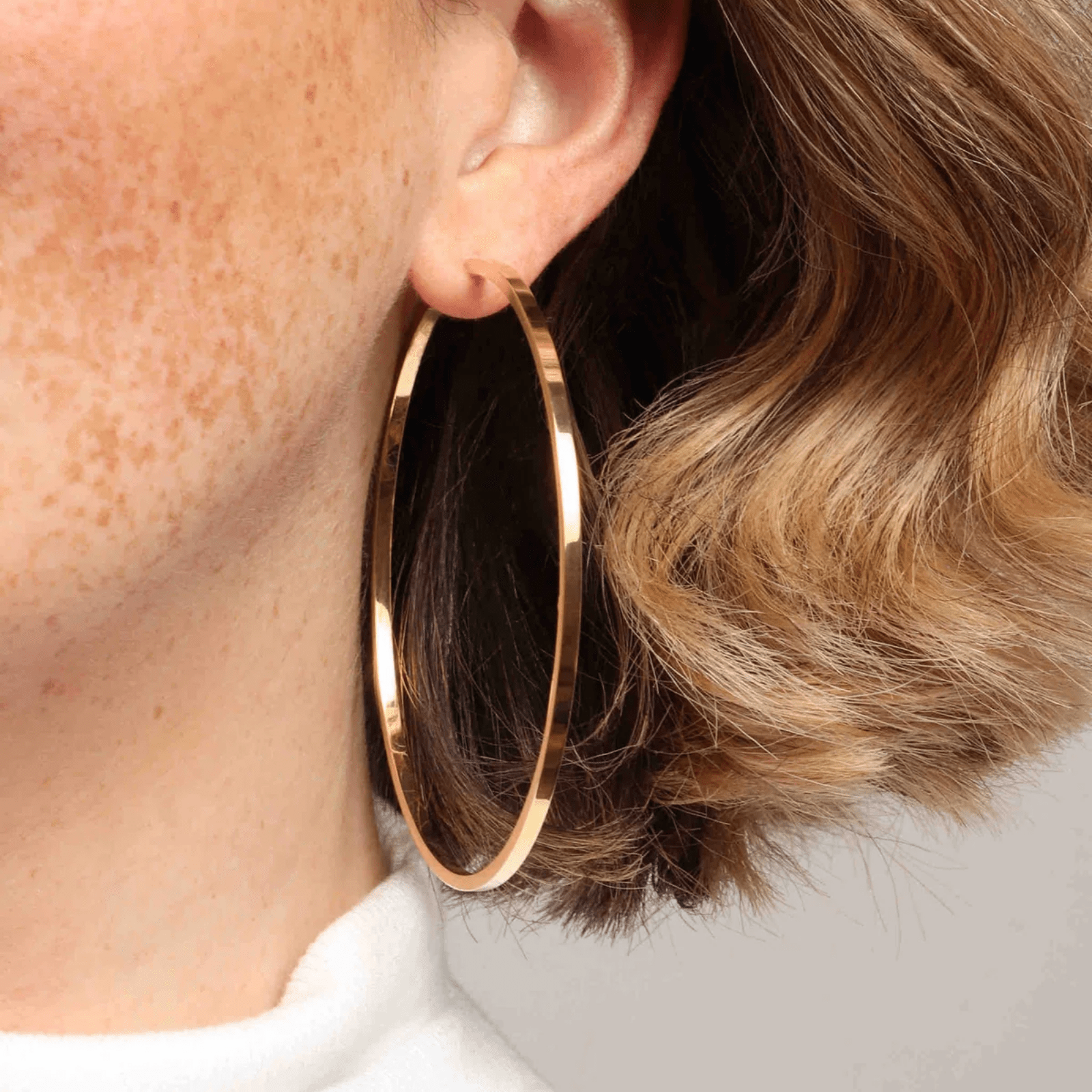 Jay 3" Hoops - Lizzy G's Fine Gifts
