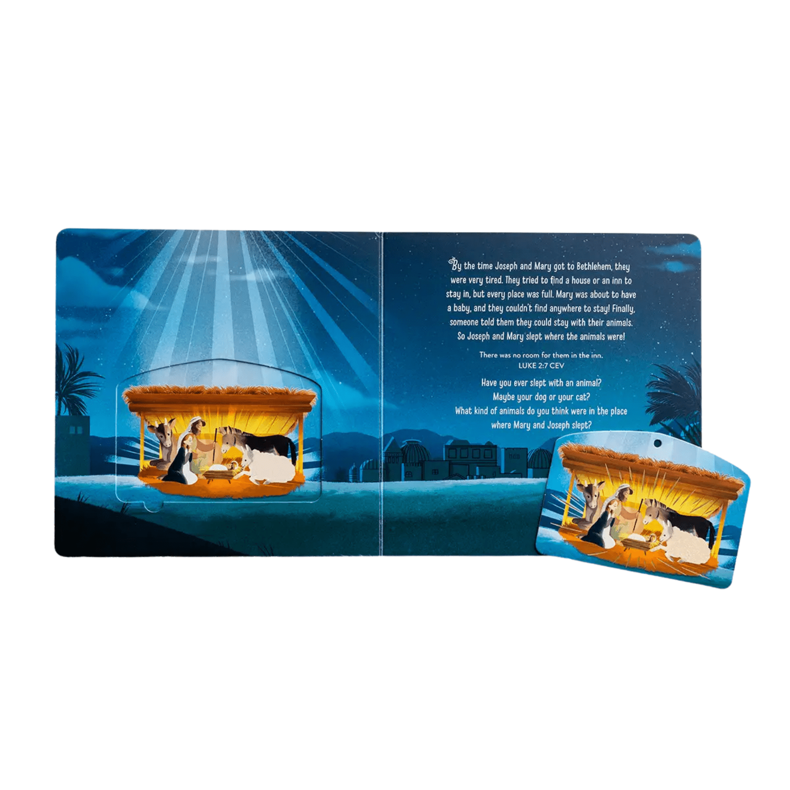 Jesus is Born Ornament Book - Lizzy G's Fine Gifts