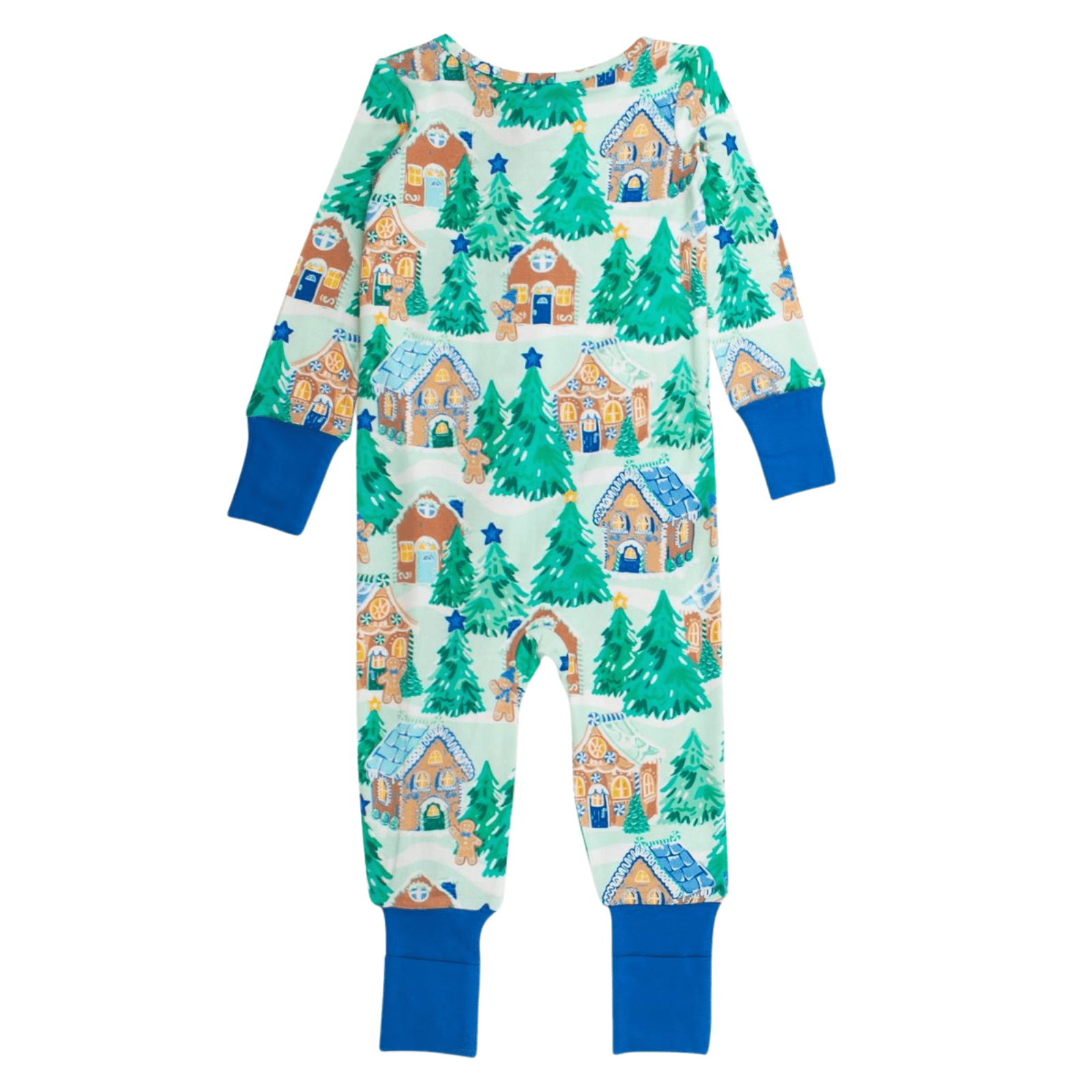 Jolly Gingerbread Convertible PJs - Lizzy G's Fine Gifts