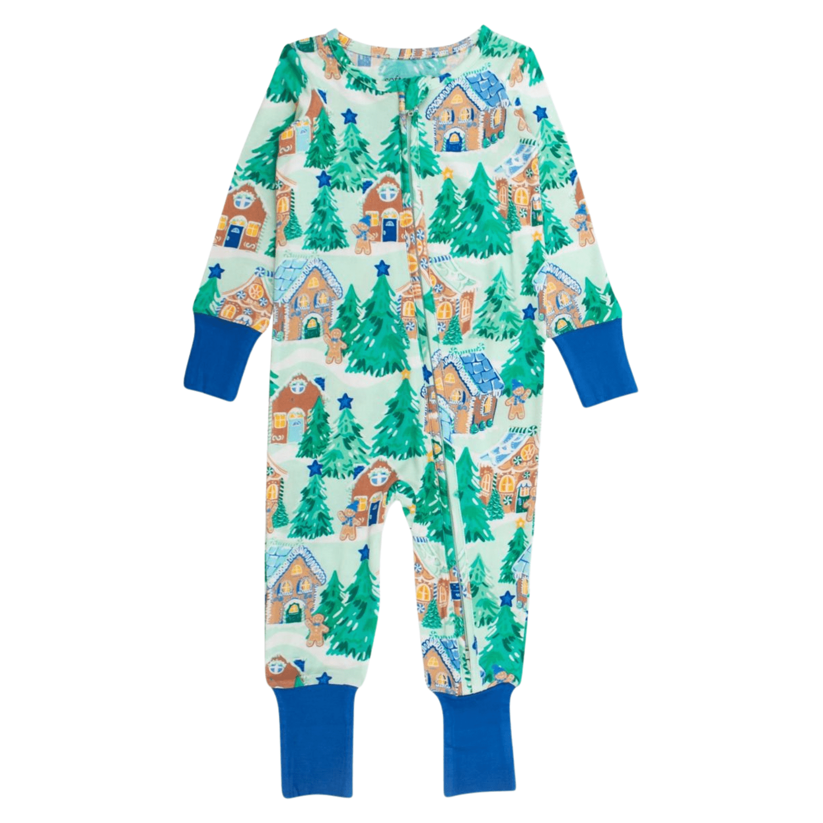 Jolly Gingerbread Convertible PJs - Lizzy G's Fine Gifts