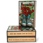Journey - 304 - Copper Art Block - Lizzy G's Fine Gifts