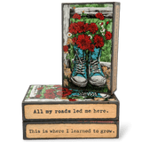 Journey - 304 - Copper Art Block - Lizzy G's Fine Gifts