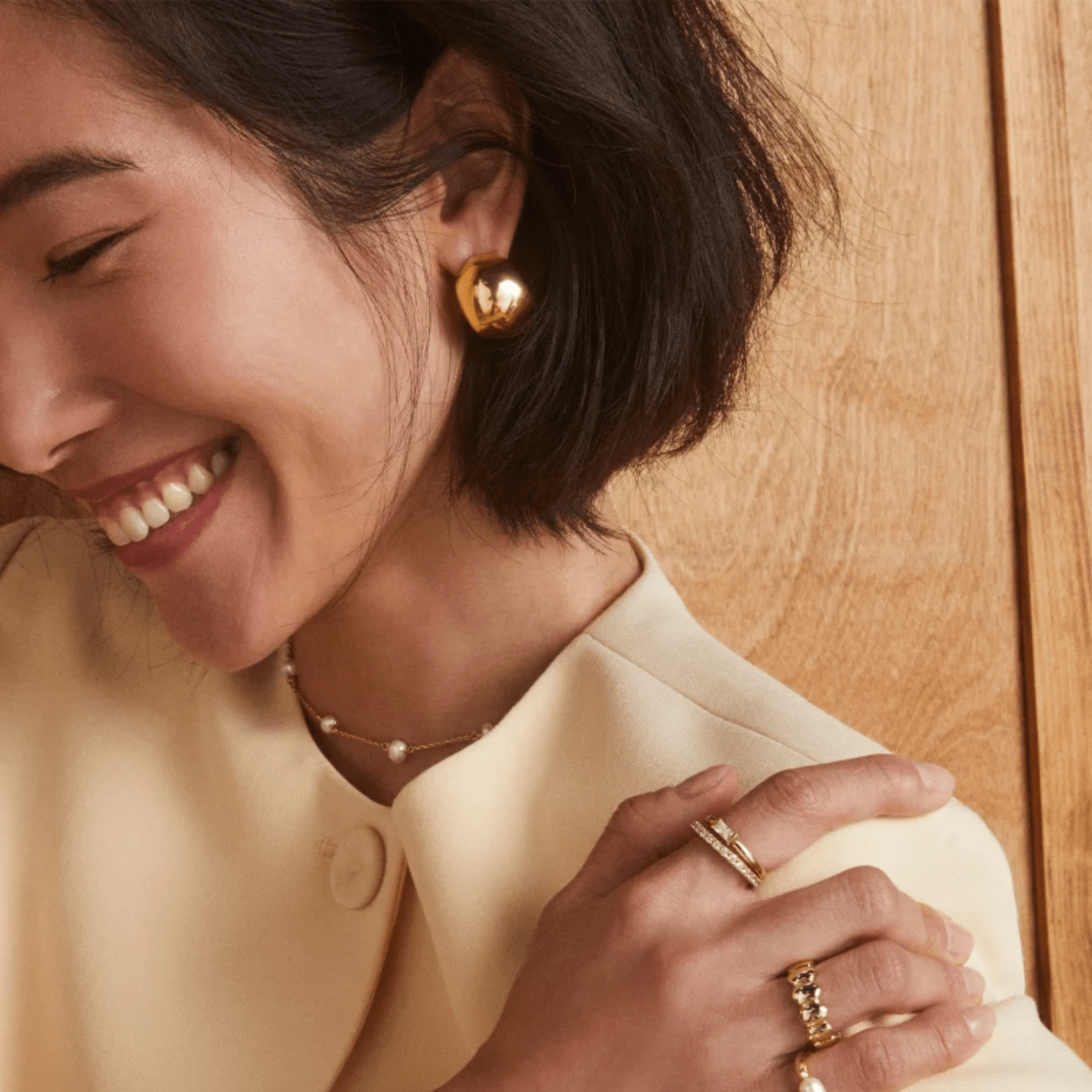 Kaitlin Hoop Earrings - Lizzy G's Fine Gifts