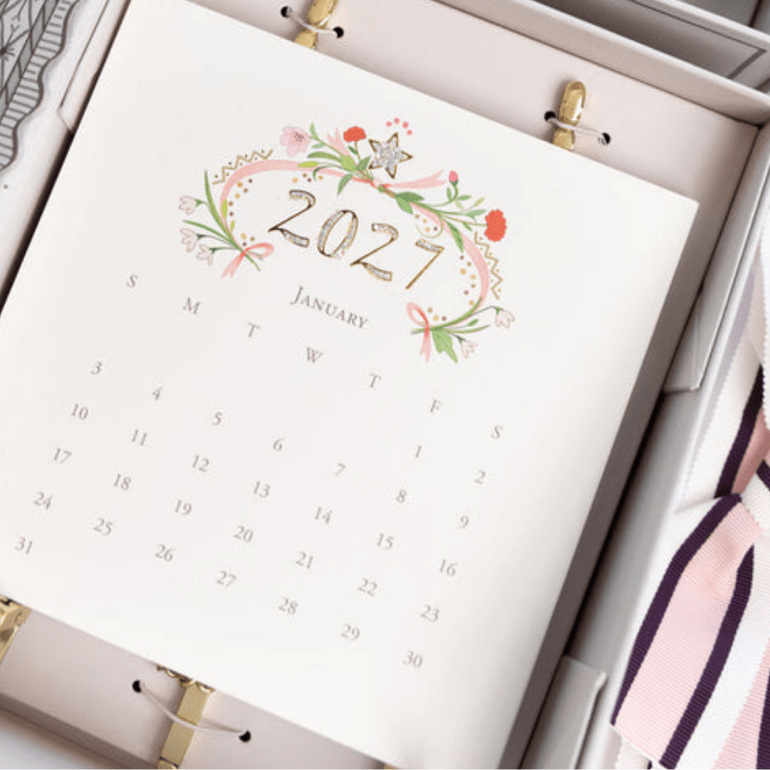 Karen Adams Desk Calendar - Lizzy G's Fine Gifts