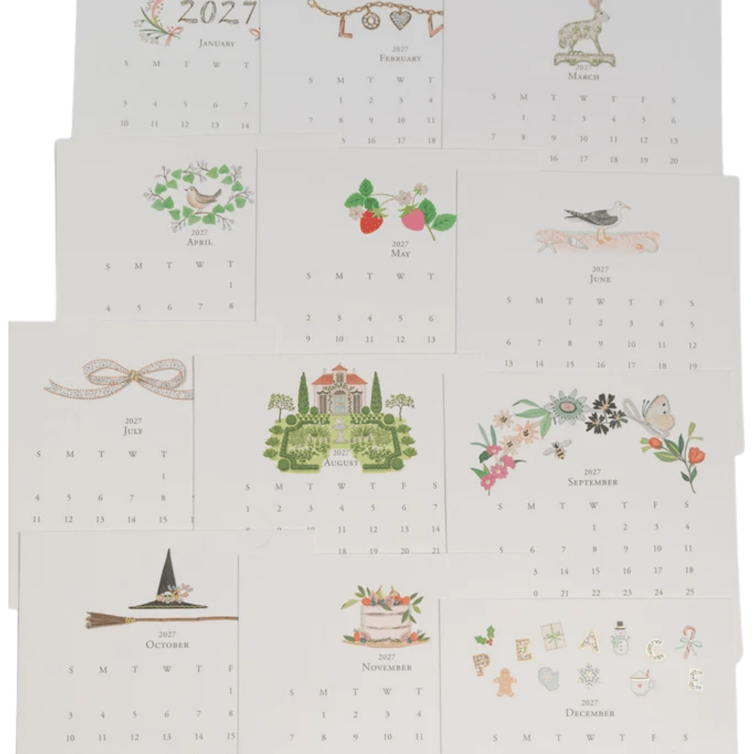Karen Adams Desk Calendar - Lizzy G's Fine Gifts