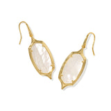 Dani Step Frame Drop Earrings