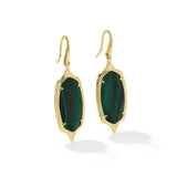 Dani Step Frame Drop Earrings