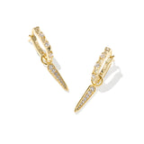 Fate Charm Huggie Earrings