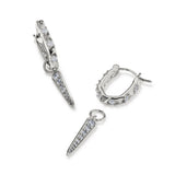 Fate Charm Huggie Earrings