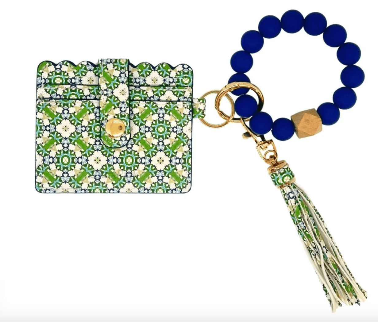 Keychain Wristlet Wallet - Serendipity - Lizzy G's Fine Gifts