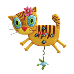 Kimi Kitty Wall Clock - Lizzy G's Fine Gifts
