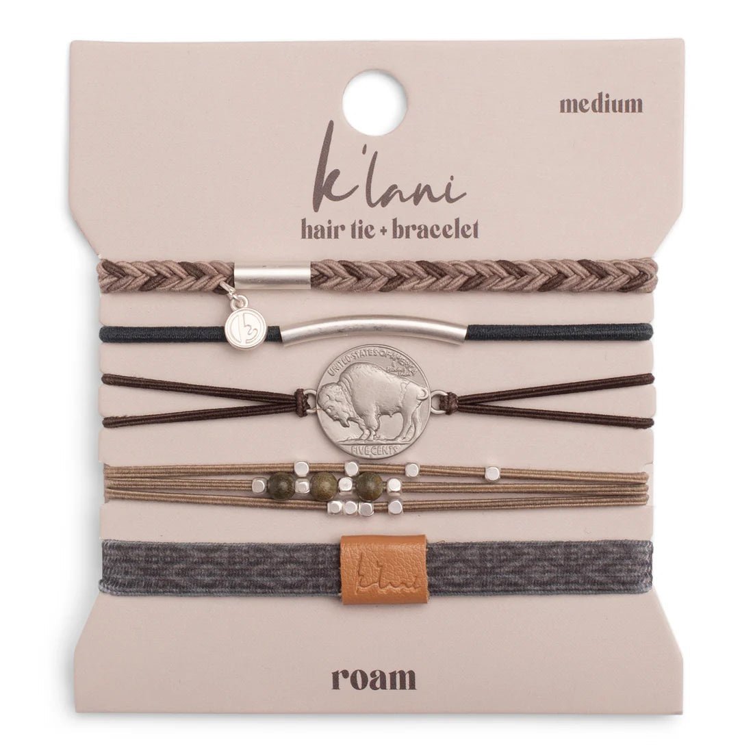 K'lani Bracelet Hair Ties - Lizzy G's Fine Gifts