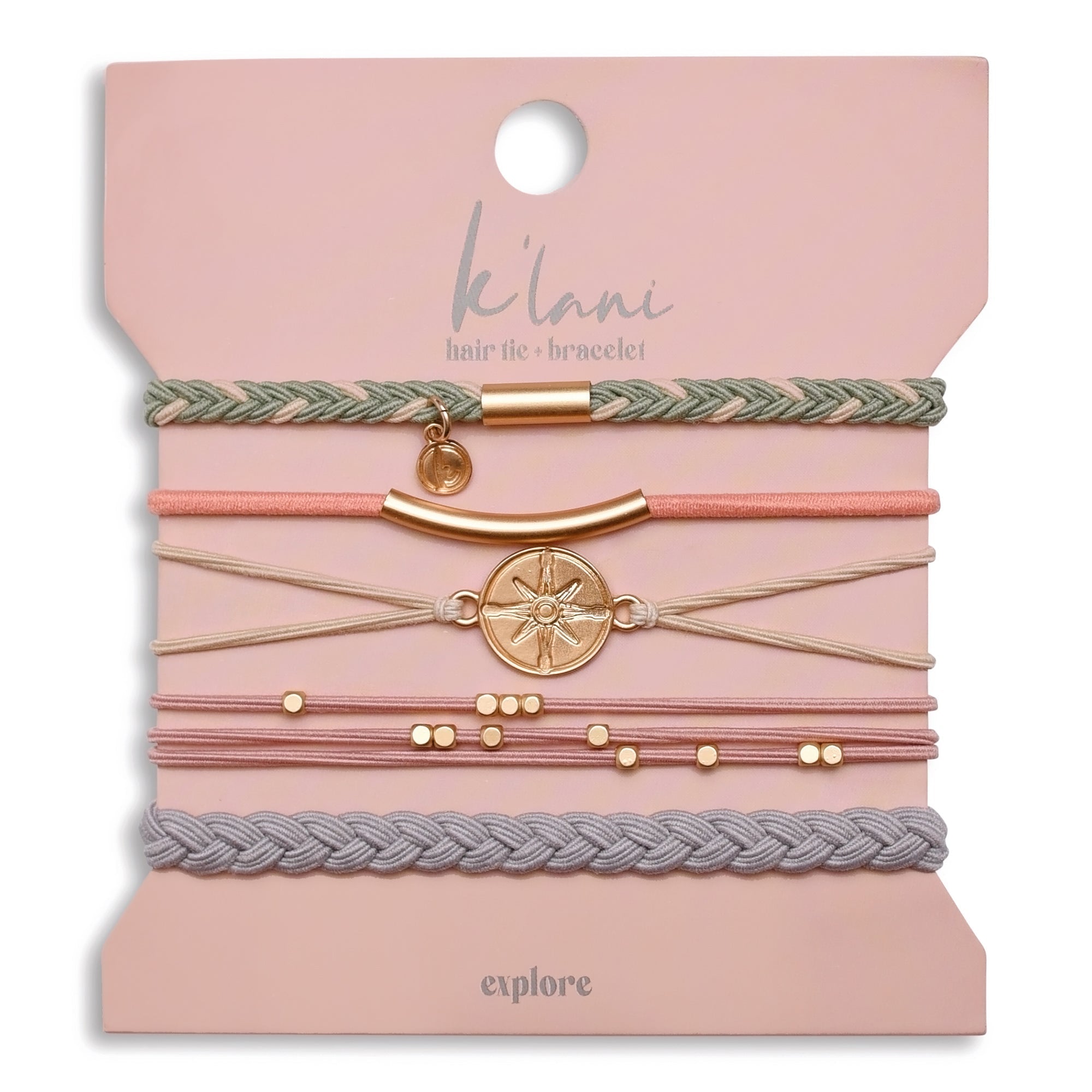K'lani Bracelet Hair Ties - Lizzy G's Fine Gifts