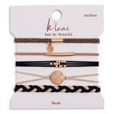 K'lani Bracelet Hair Ties - Lizzy G's Fine Gifts