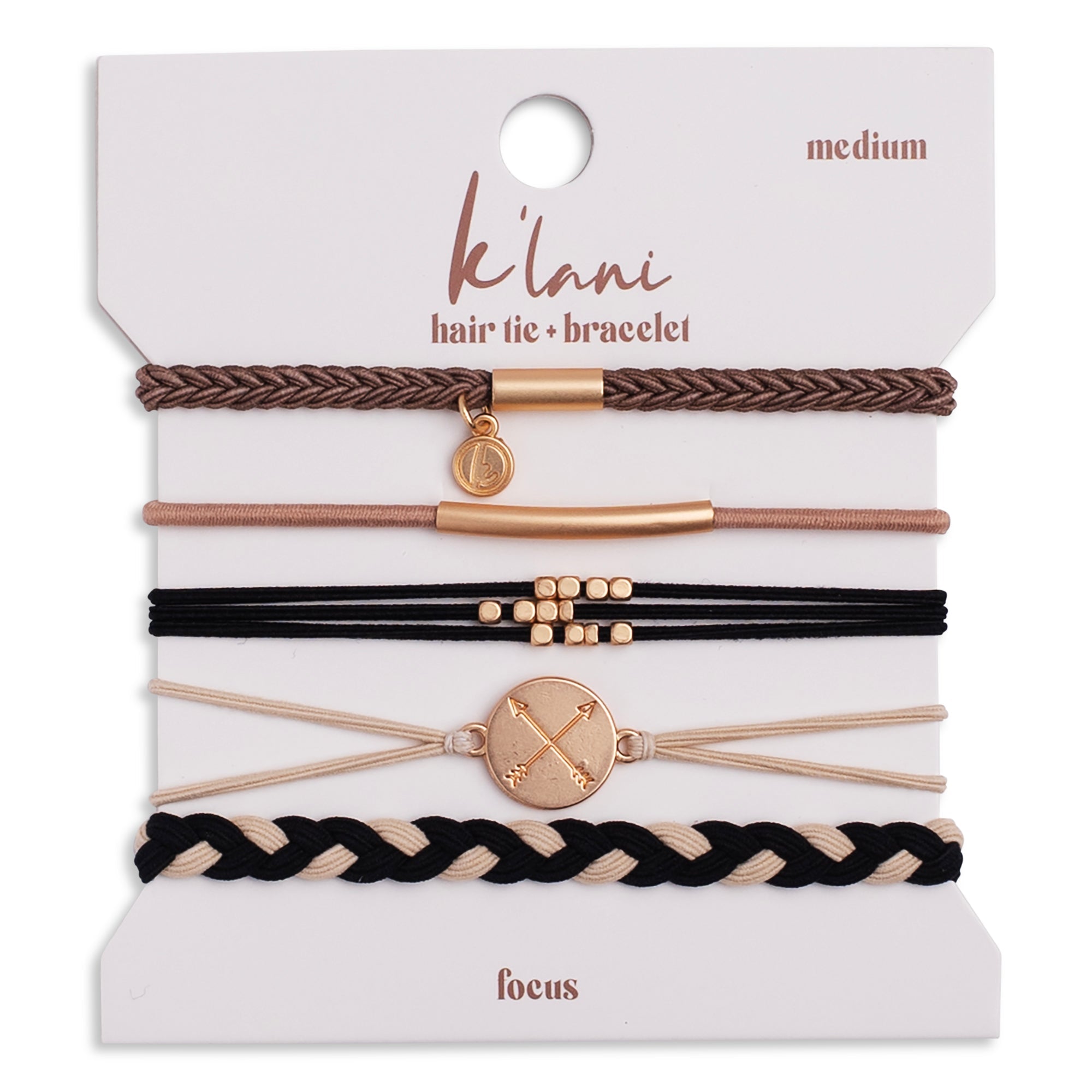 K'lani Bracelet Hair Ties - Lizzy G's Fine Gifts