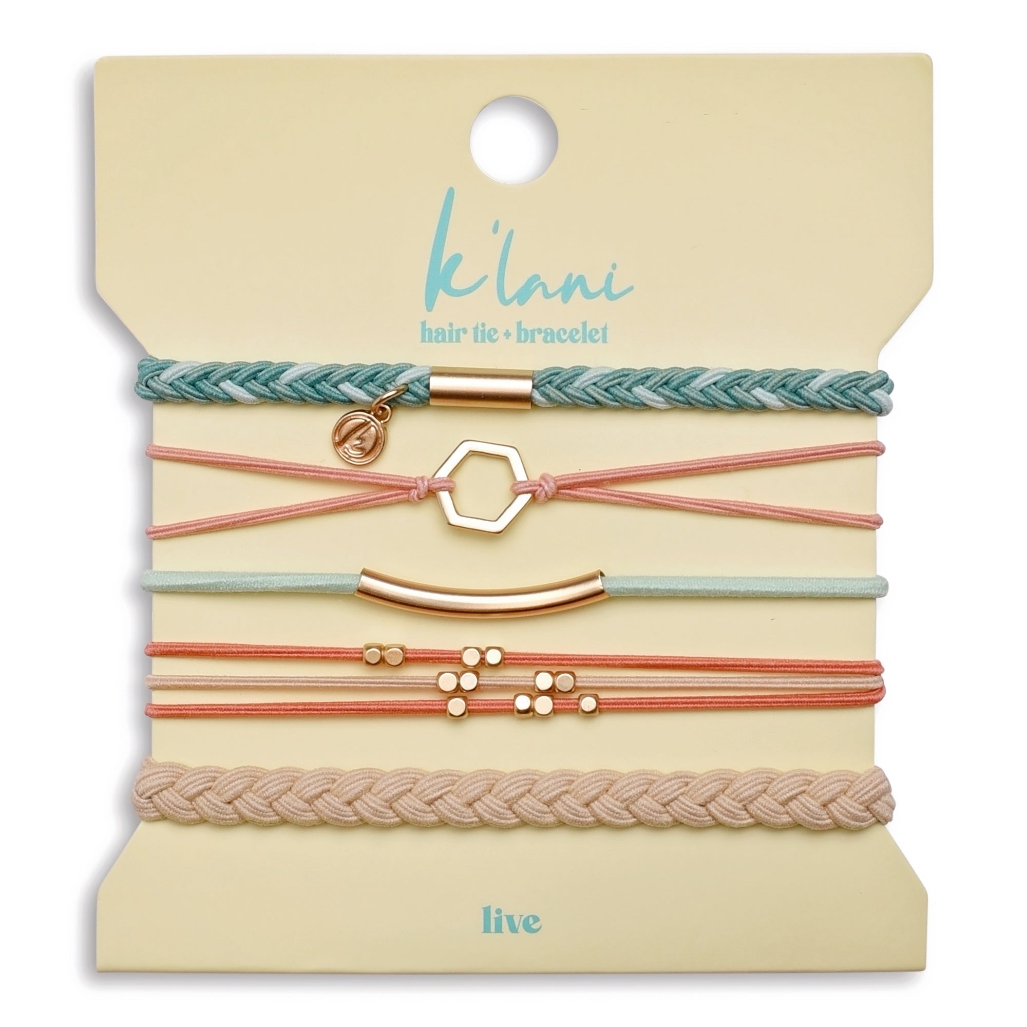 K'lani Bracelet Hair Ties - Lizzy G's Fine Gifts