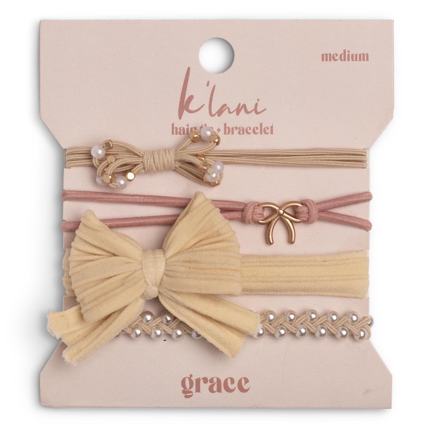 K'lani Bracelet Hair Ties - Lizzy G's Fine Gifts