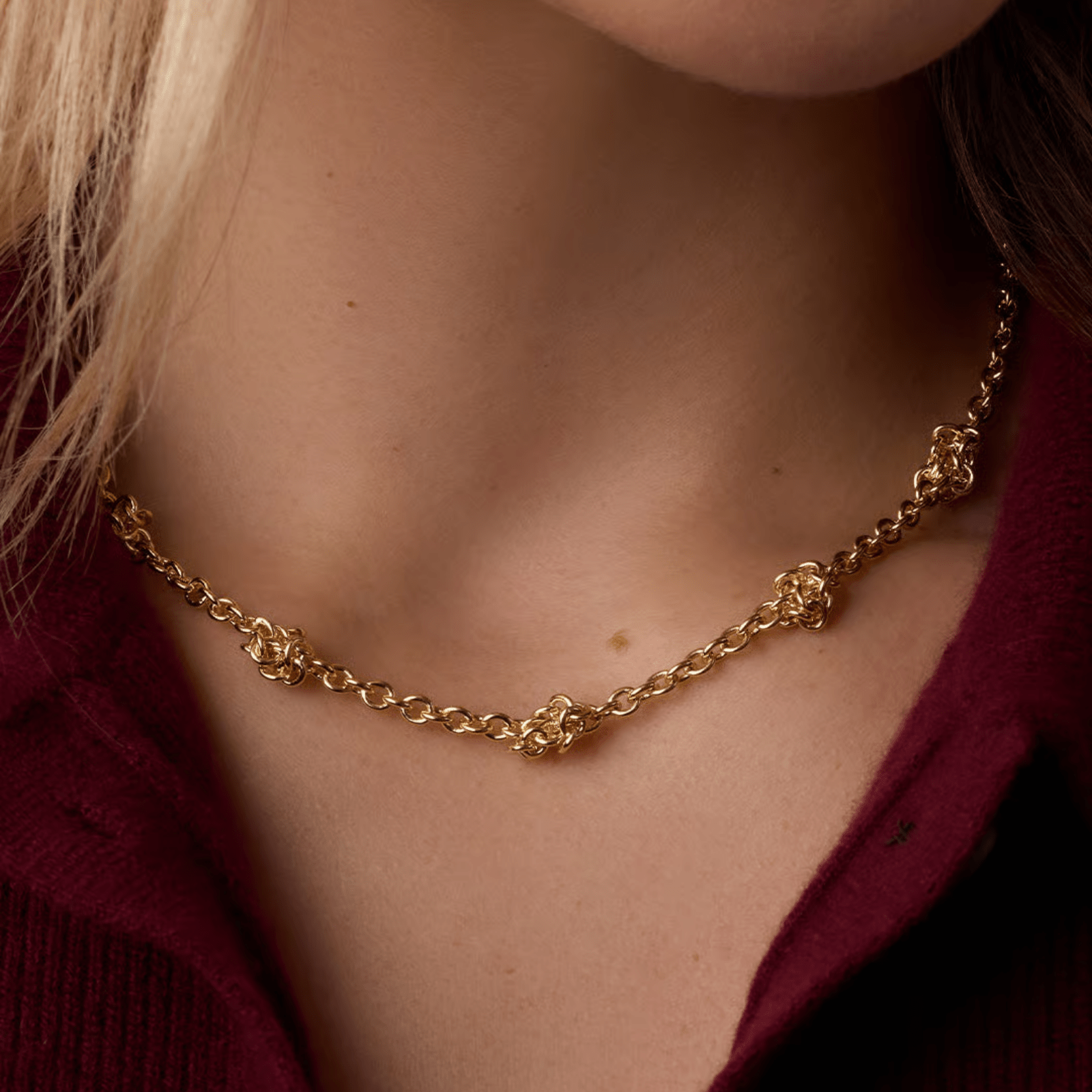Knotty Necklace - Lizzy G's Fine Gifts