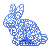 Lace Bunny Garden Stake - Lizzy G's Fine Gifts
