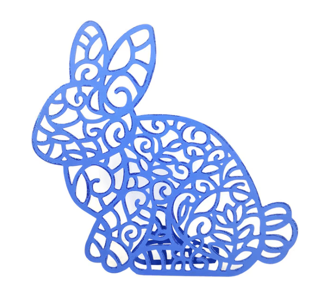Lace Bunny Garden Stake - Lizzy G's Fine Gifts