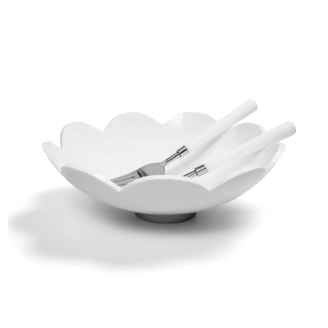 Large Scalloped Serving Bowl - Lizzy G's Fine Gifts