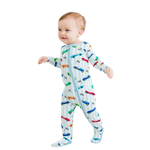 Let's Roll Footed PJs - Lizzy G's Fine Gifts