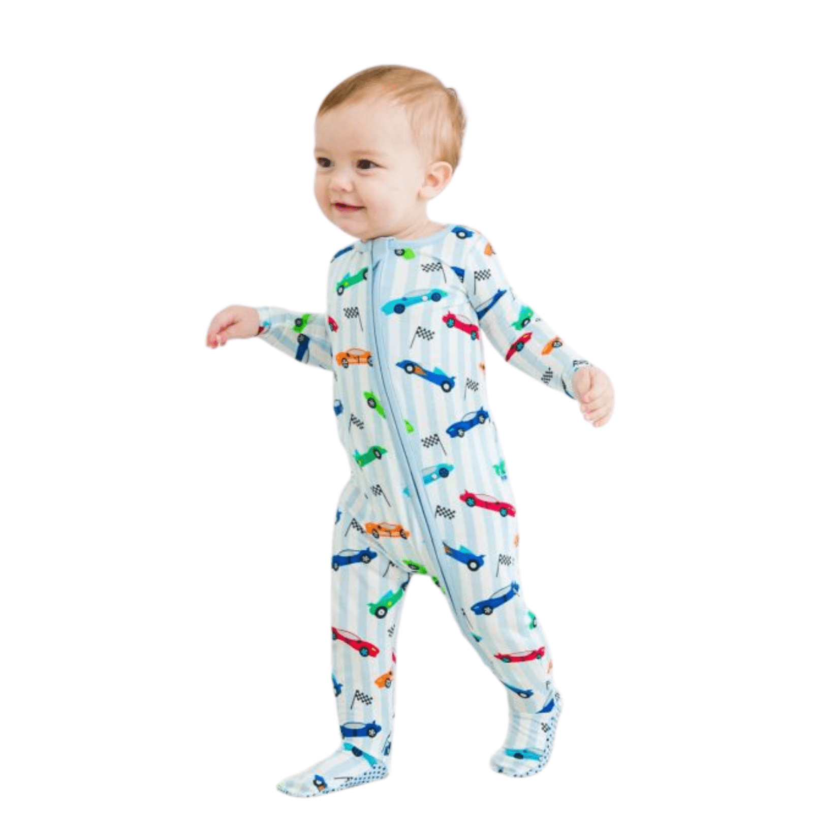 Let's Roll Footed PJs - Lizzy G's Fine Gifts