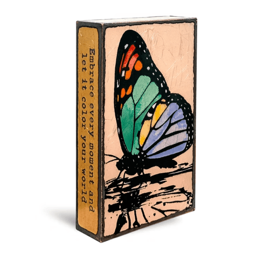 Life in Color - 293 - Copper Art Block - Lizzy G's Fine Gifts