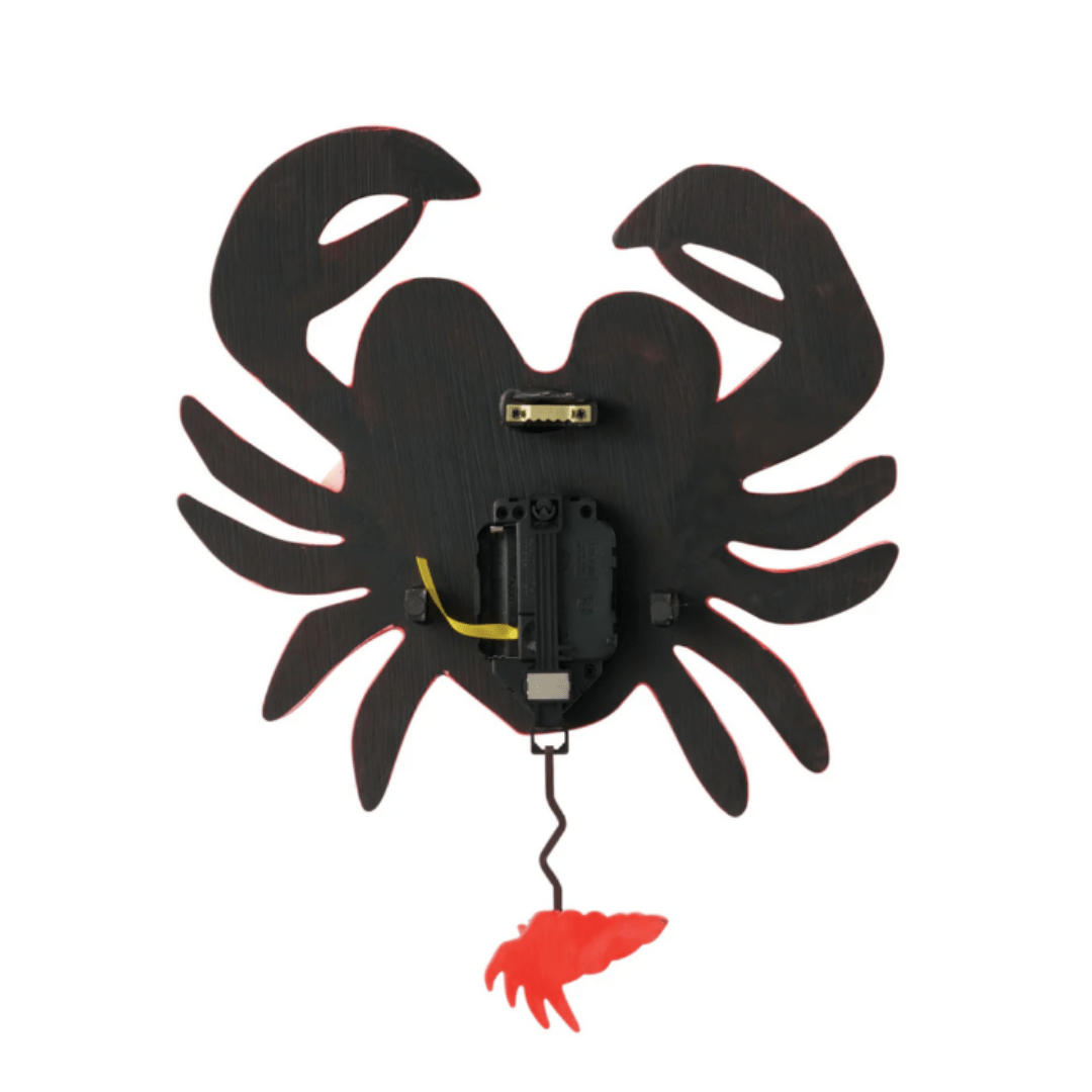 Lil Crab Wall Clock - Lizzy G's Fine Gifts