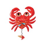Lil Crab Wall Clock - Lizzy G's Fine Gifts