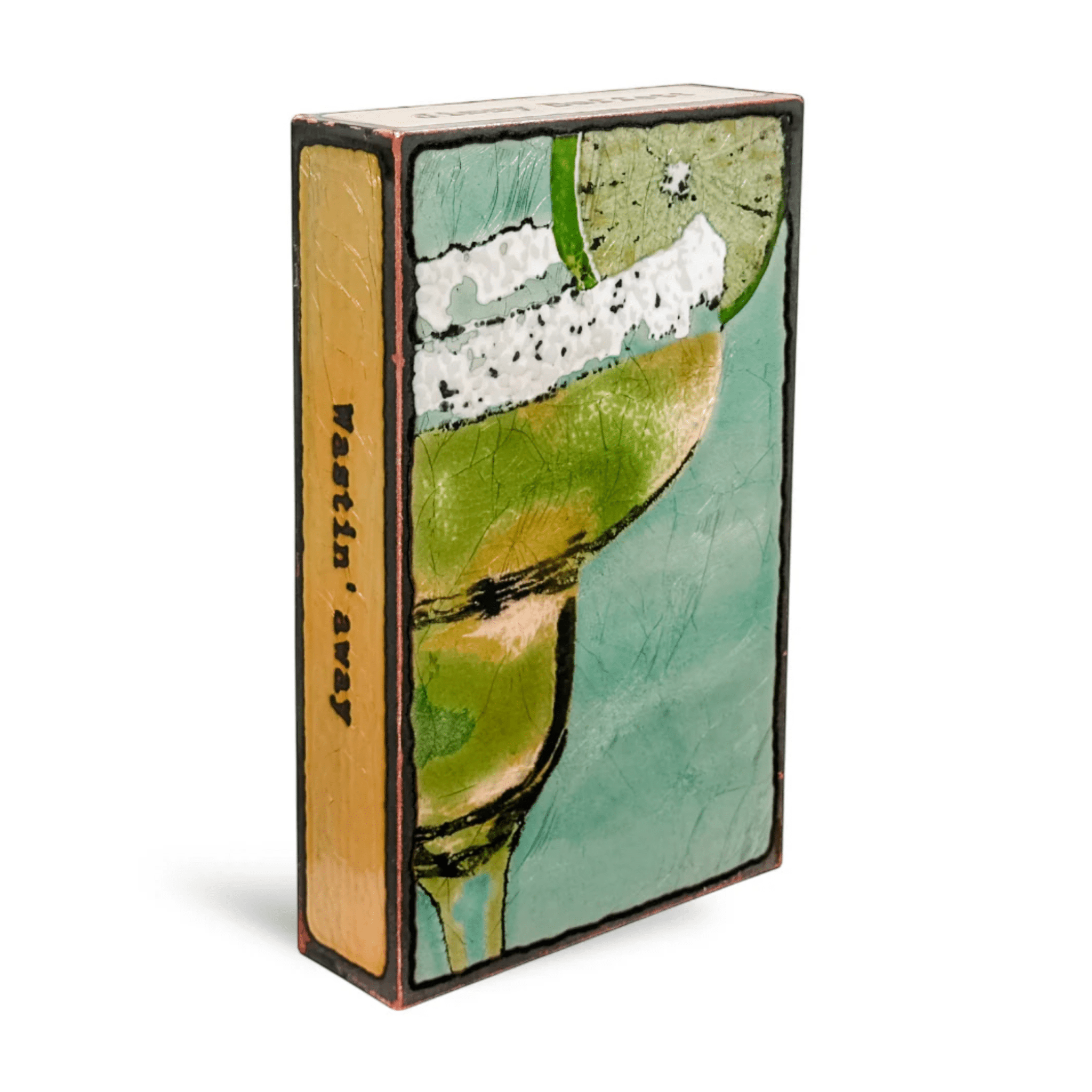 Lime Life - 298 - Copper Art Block - Lizzy G's Fine Gifts