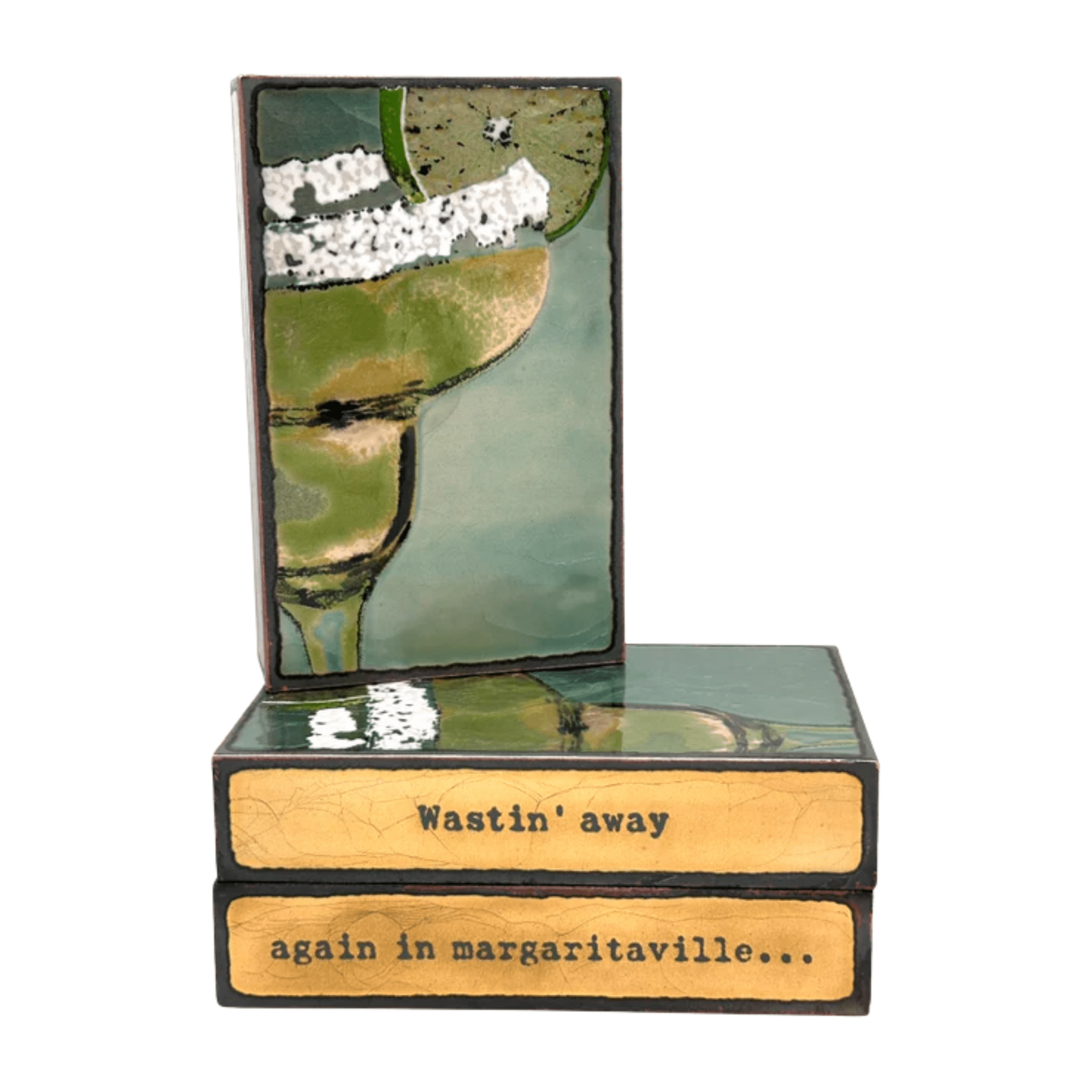 Lime Life - 298 - Copper Art Block - Lizzy G's Fine Gifts