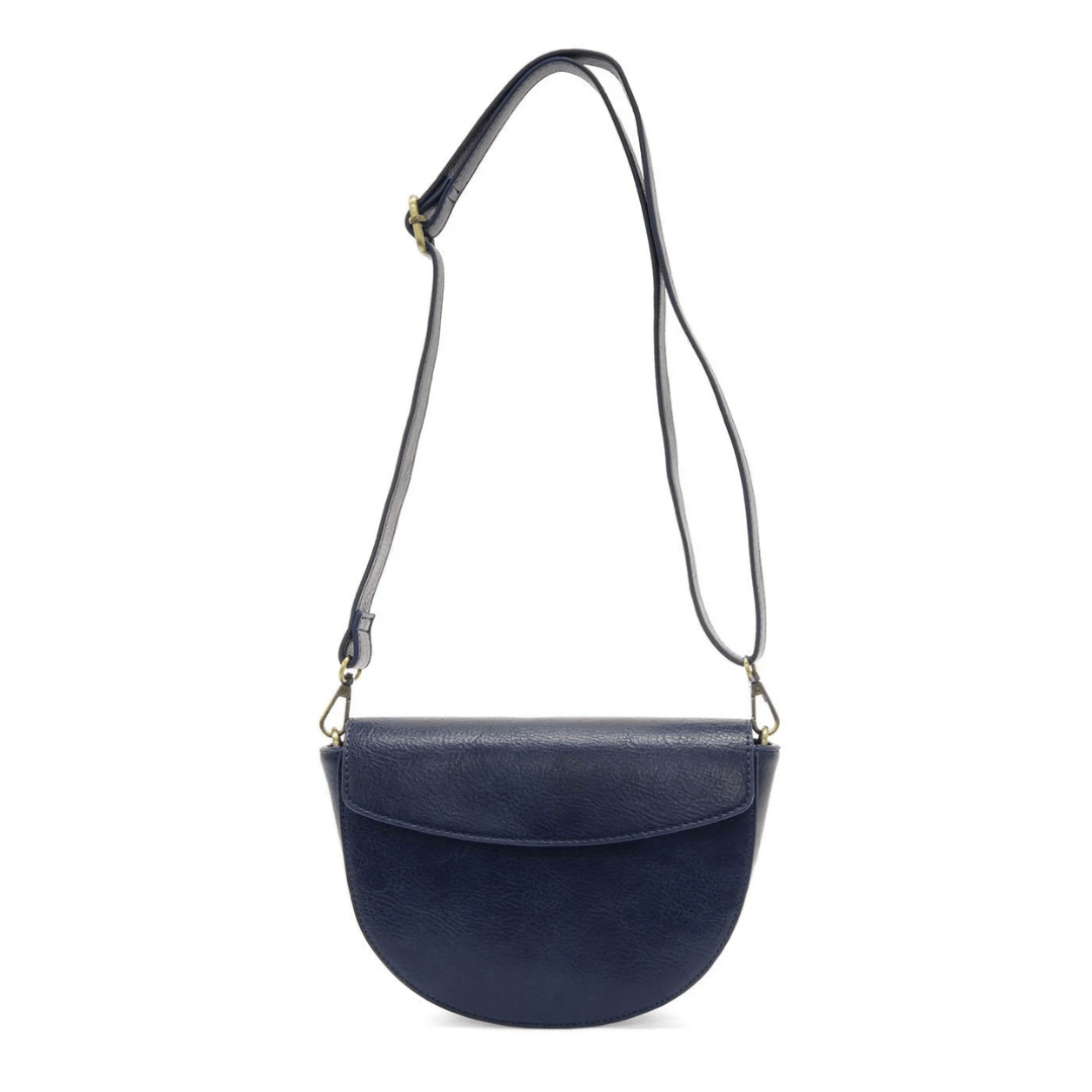 Linda Crescent Crossbody Bag with Braided Strap - Lizzy G's Fine Gifts
