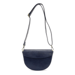 Linda Crescent Crossbody Bag with Braided Strap - Lizzy G's Fine Gifts