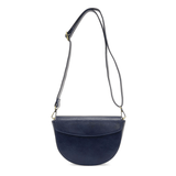 Linda Crescent Crossbody Bag with Braided Strap - Lizzy G's Fine Gifts