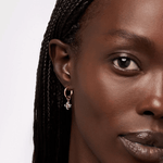 Liora Flower Hoop Earrings - Lizzy G's Fine Gifts