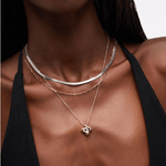 Liora Flower Pendant Necklace - Lizzy G's Fine Gifts