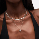 Liora Flower Pendant Necklace - Lizzy G's Fine Gifts