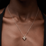 Liora Flower Pendant Necklace - Lizzy G's Fine Gifts