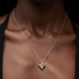 Liora Flower Pendant Necklace - Lizzy G's Fine Gifts