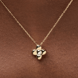 Liora Mini Flower Necklace - Lizzy G's Fine Gifts