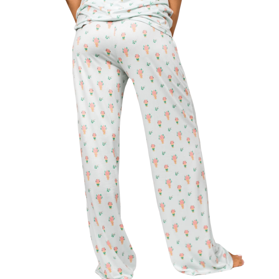 Love Blooms PJ Pants Set - Lizzy G's Fine Gifts