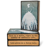 Love Story - 294 - Copper Art Block - Lizzy G's Fine Gifts