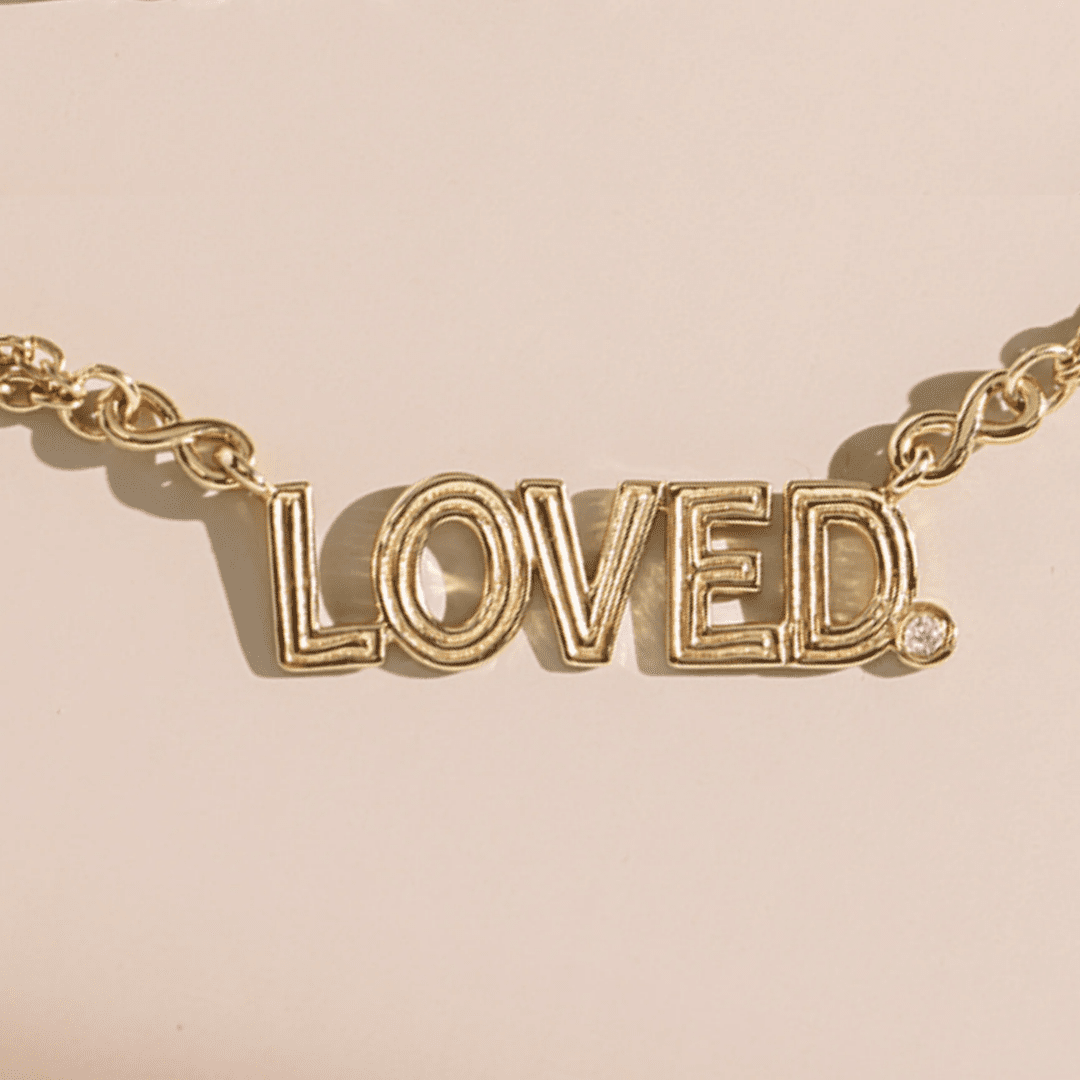 LOVED Necklace - Lizzy G's Fine Gifts