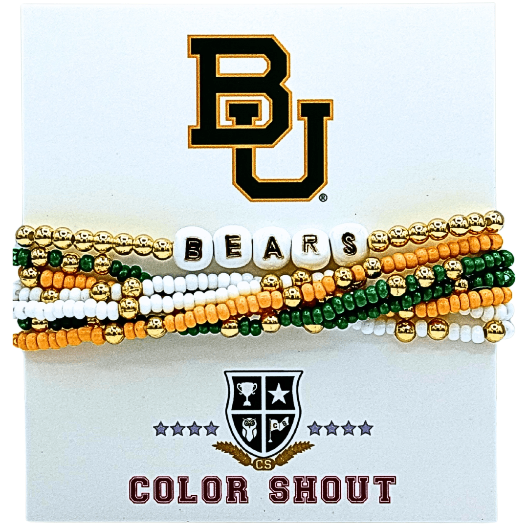 Lucky 7 College Stack Bracelet - Lizzy G's Fine Gifts