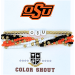 Lucky 7 College Stack Bracelet - Lizzy G's Fine Gifts