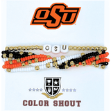 Lucky 7 College Stack Bracelet - Lizzy G's Fine Gifts